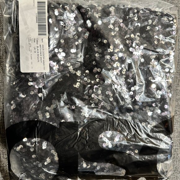 Sequin mini skirt - Picture 5 of 6